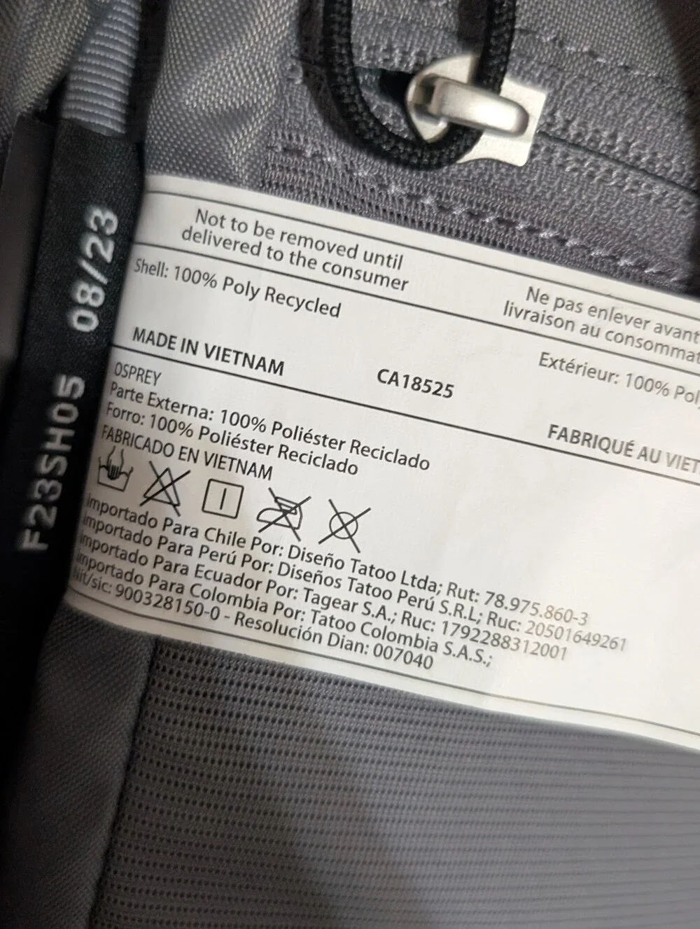 OSPREY this backpack
